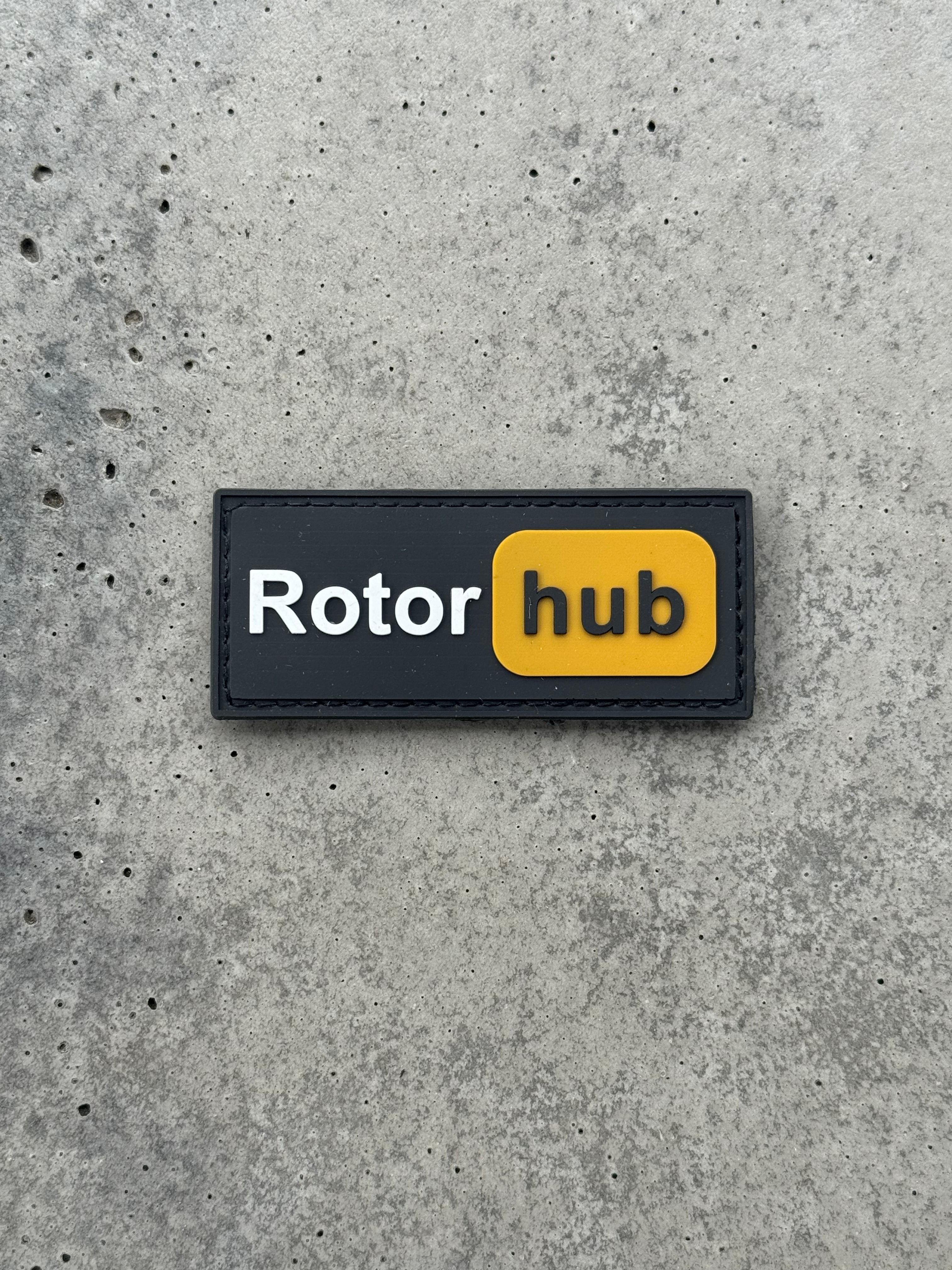 RotorHub Funny Military Aviation PVC Patch