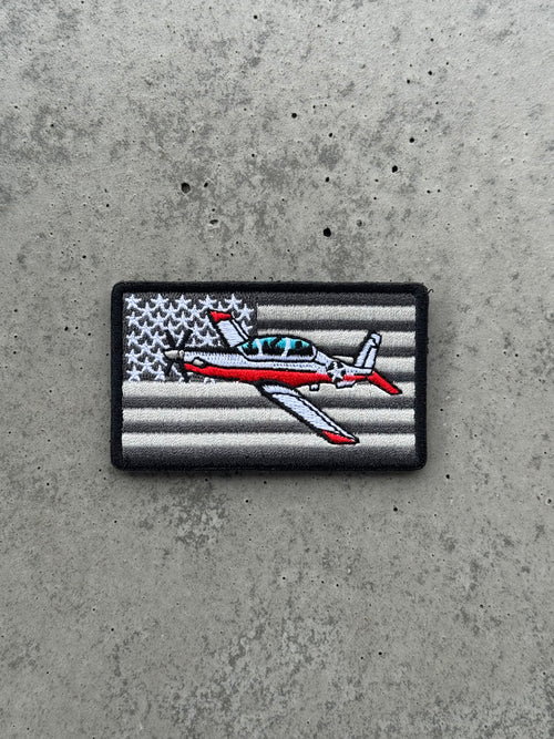 T6 Texan American Flag Military Aviation Patch military apparel sticker patch aviation funny custom usmc navy best military aviation apparel patches and motto gym workout garage flags t-shirt mens