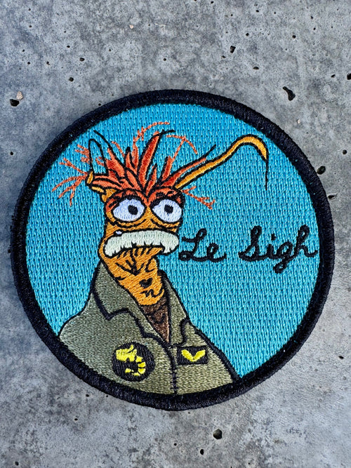 Le Sigh Funny Military Aviation Patch Patch military apparel sticker patch aviation funny custom usmc navy best military aviation apparel patches and motto gym workout garage flags t-shirt mens
