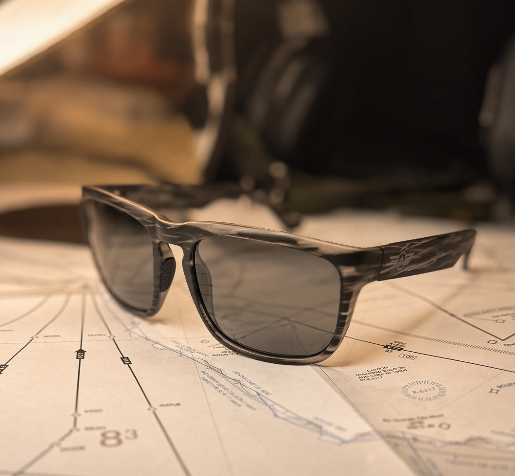 Ember Aviator Sunglasses – Polarized, MFD Compatible