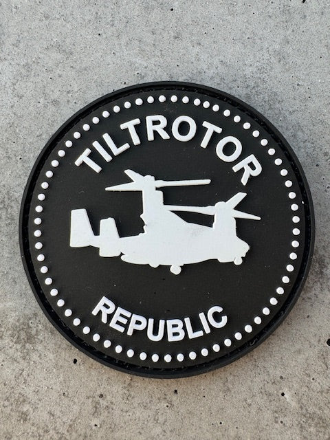 Tiltrotor Republic V-22 Osprey PVC Aviation Military Patch Patch military apparel sticker patch aviation funny custom usmc navy best military aviation apparel patches and motto gym workout garage flags t-shirt mens
