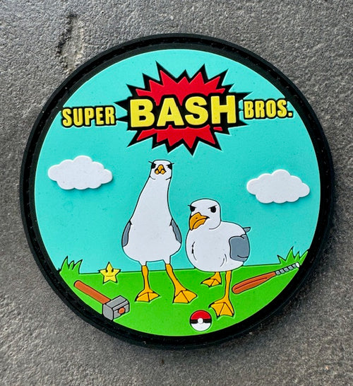 Super Bash Bros Aviation Patch Patch military apparel sticker patch aviation funny custom usmc navy best military aviation apparel patches and motto gym workout garage flags t-shirt mens