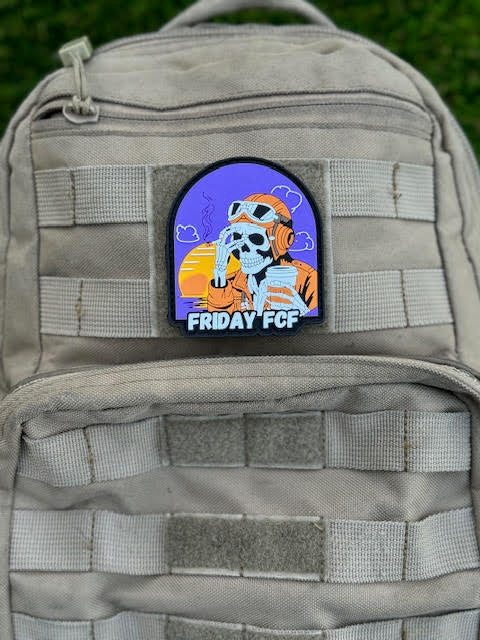 Runway Patch Pvc Friday FCF Military Aviation PVC Patch โ Runway Renegade