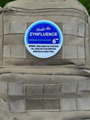 Under The Zynfluence Aviation Velcro Shoulder Zyn PVC Patch Patch military apparel sticker patch aviation funny custom usmc navy best military aviation apparel patches and motto gym workout garage flags t-shirt mens