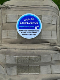Under The Zynfluence Aviation Velcro Shoulder Zyn PVC Patch Patch military apparel sticker patch aviation funny custom usmc navy best military aviation apparel patches and motto gym workout garage flags t-shirt mens