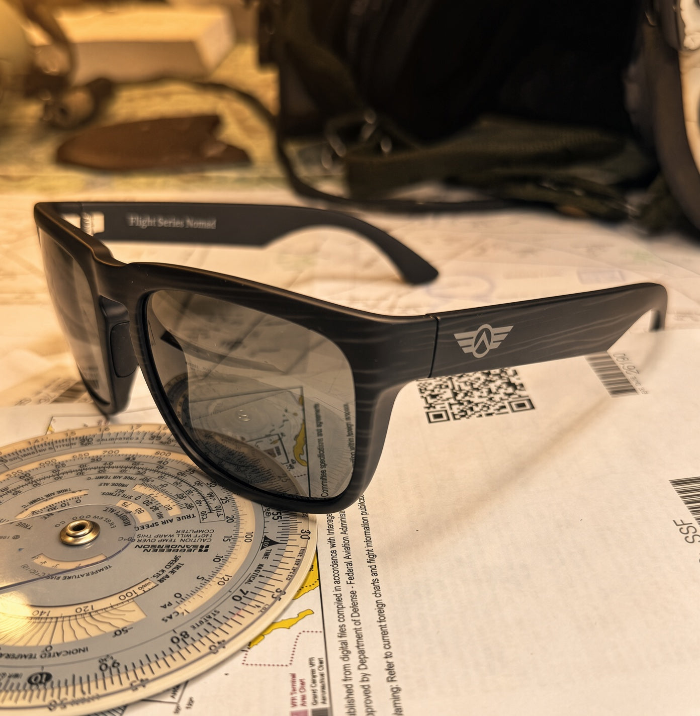 Nomad Aviator Sunglasses – Polarized, MFD Compatible