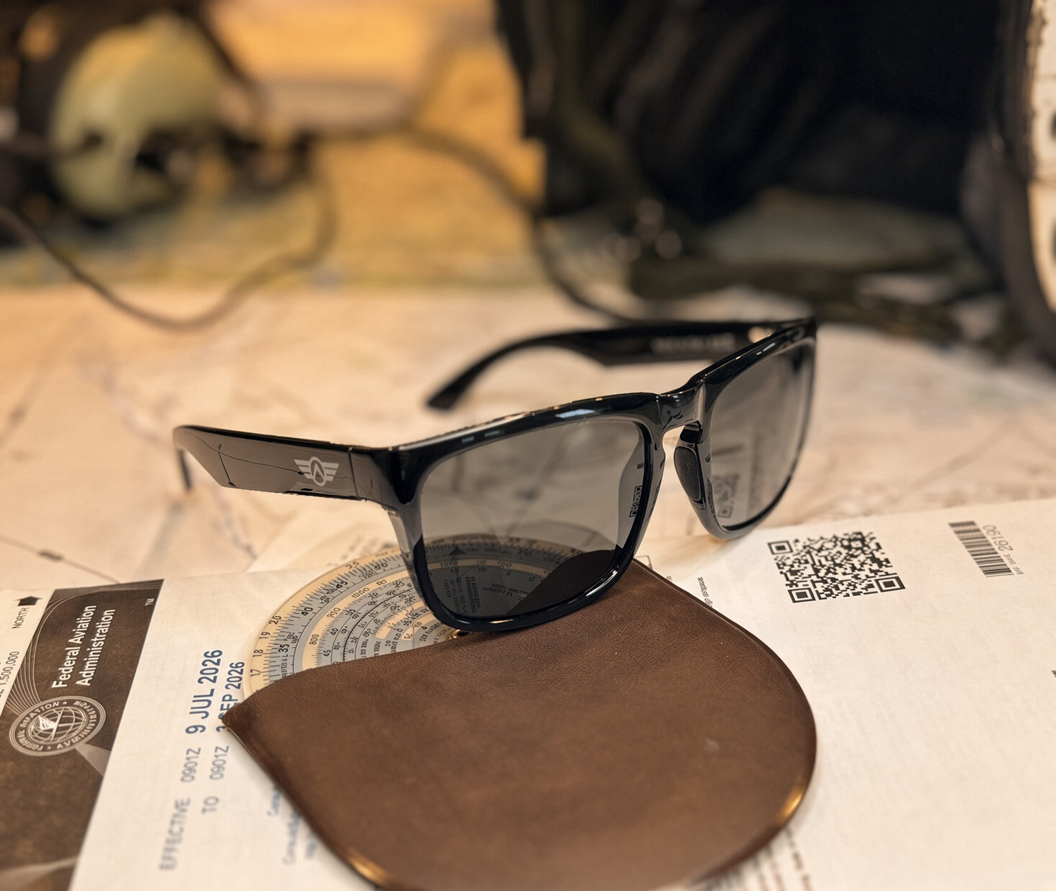 Zulu Aviator Sunglasses – Polarized, MFD Compatible