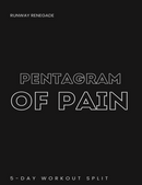 The Pentagram Of Pain Five Day Workout Split military apparel sticker patch aviation funny custom usmc navy best military aviation apparel patches and motto gym workout garage flags t-shirt mens