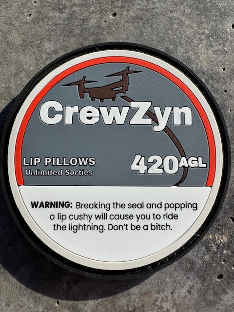 CrewZyn Military Aviation Funny Patch