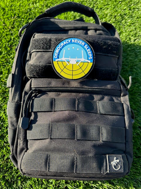 Helldivers Military Aviation Funny Shoulder Patch