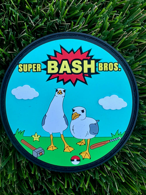 Super Bash Bros Aviation Patch Patch military apparel sticker patch aviation funny custom usmc navy best military aviation apparel patches and motto gym workout garage flags t-shirt mens